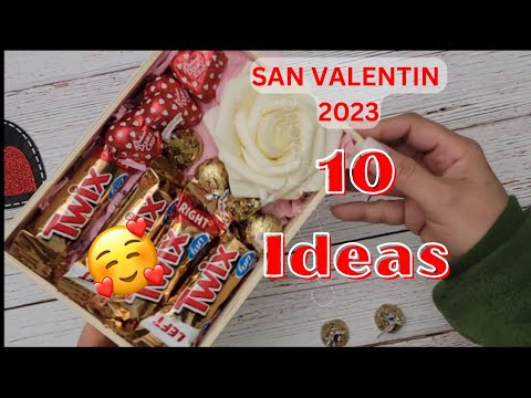 10 ideas creativas de manualidades para San Valentín