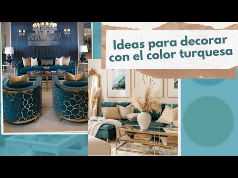 Descubre los mejores colores que combinan con turquesa en decoración